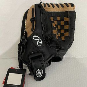 Rawlings 10.5'' Left - Hand Throw Youth Playmaker Series leather Tee Ball Glove